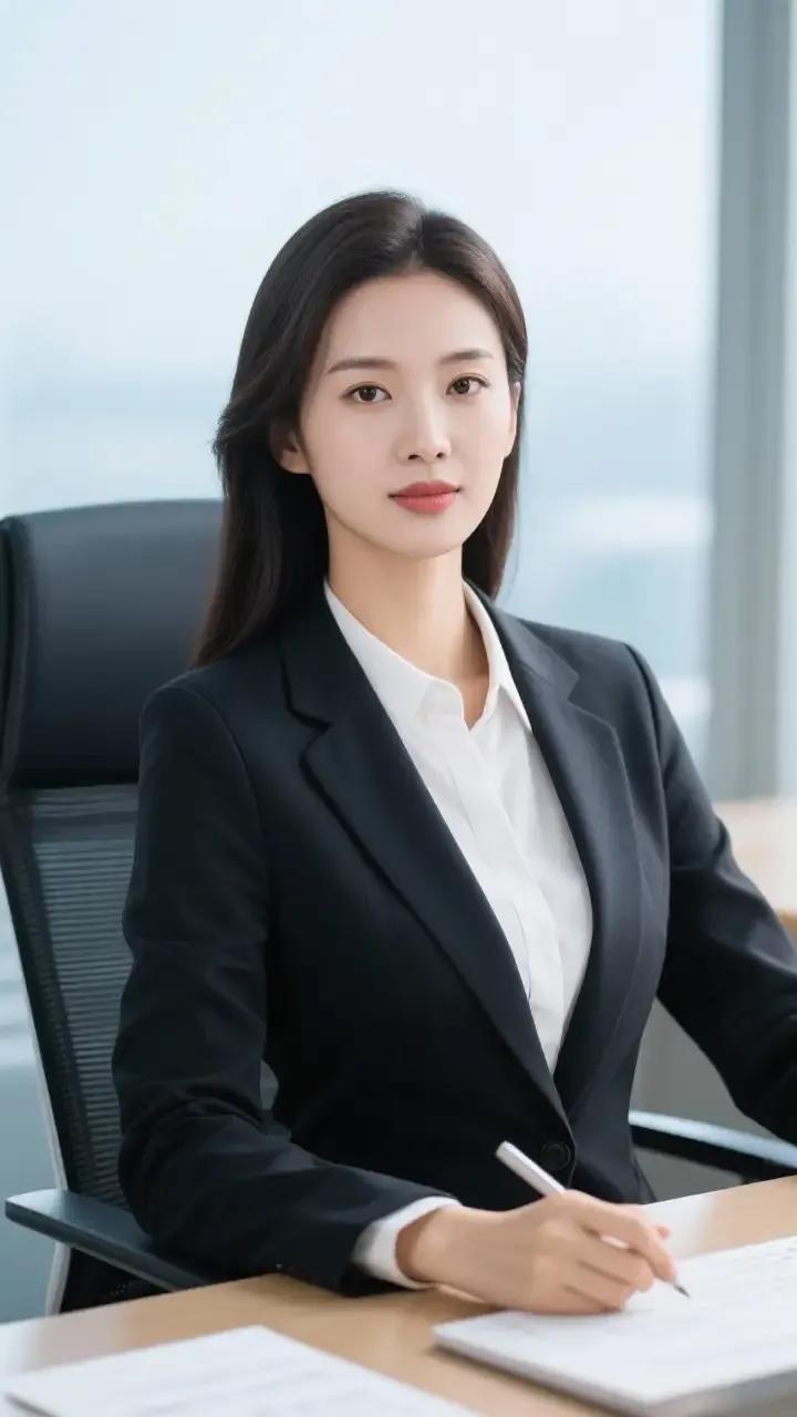 职场精英风采，自信满满，书写未来！职场气质女人