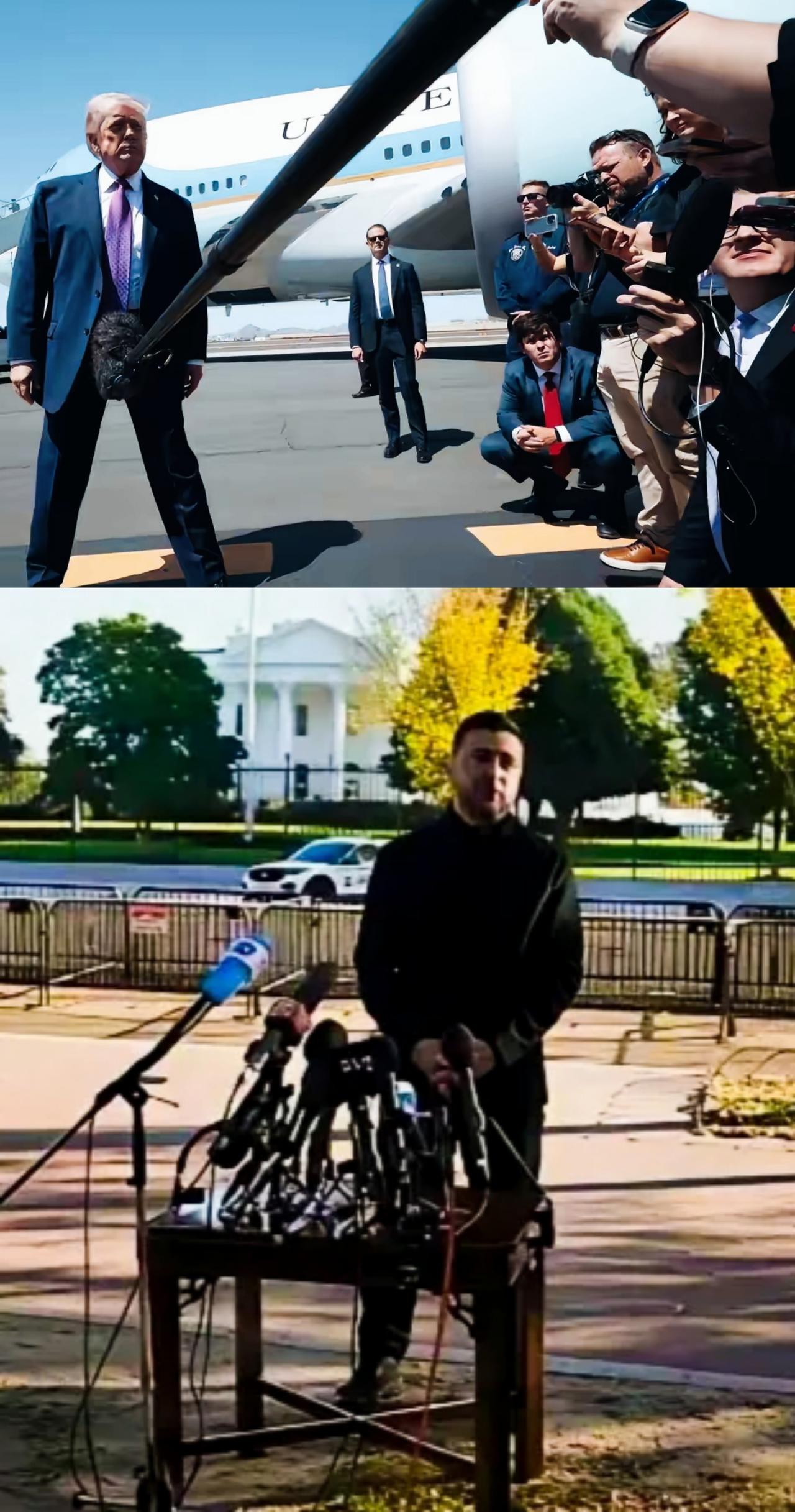 同样是记者会，特朗普和泽连斯基的架势和气场完全不一样啊！
特朗普和泽连斯基不同的