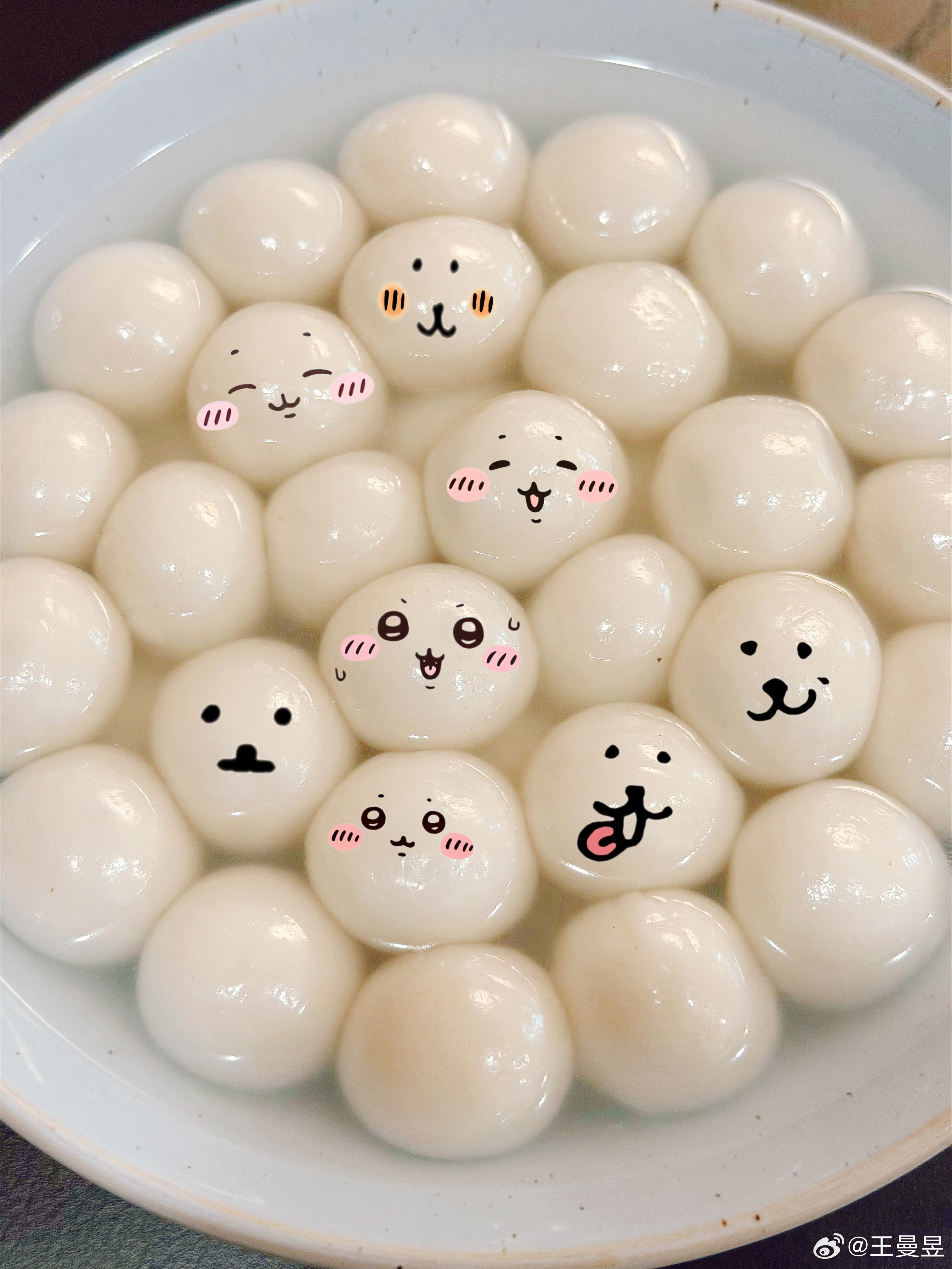 完全就是个小女生这元宵好可爱呀 