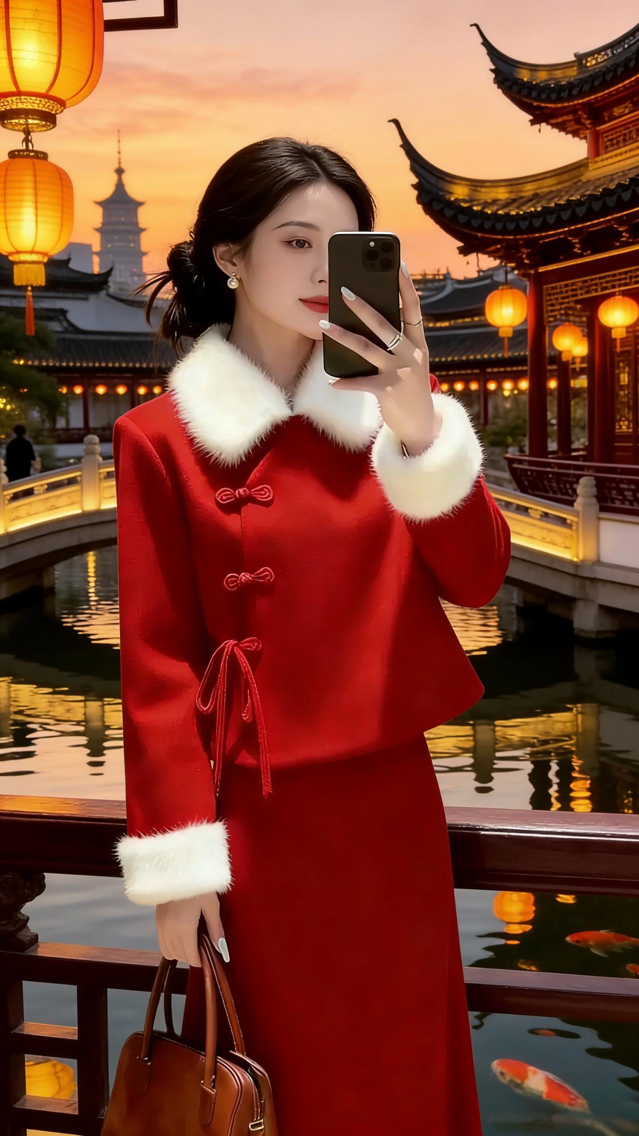 穿搭 今日分享 冬季穿搭 新年穿搭 这也太好看了