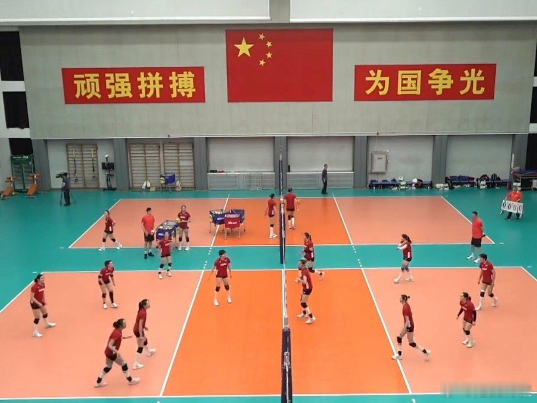 排球不落地 好久不见阿刁！（强调标语：为国争光！） 