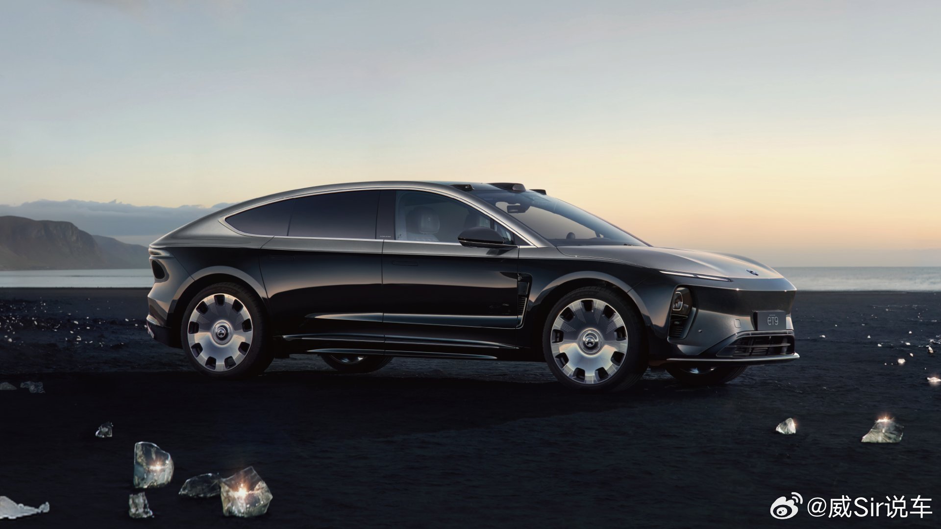 ET9地平线特别版「拂晓黎明」，灵感源自冰岛黑沙滩黎明破晓的静谧时刻    