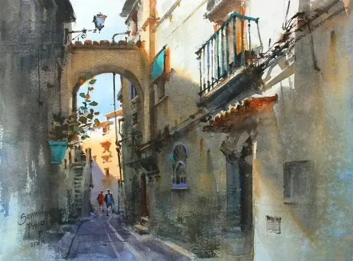 印度艺术家Prafull Sawant绘画作品欣赏遇见艺术遇见美好绘画