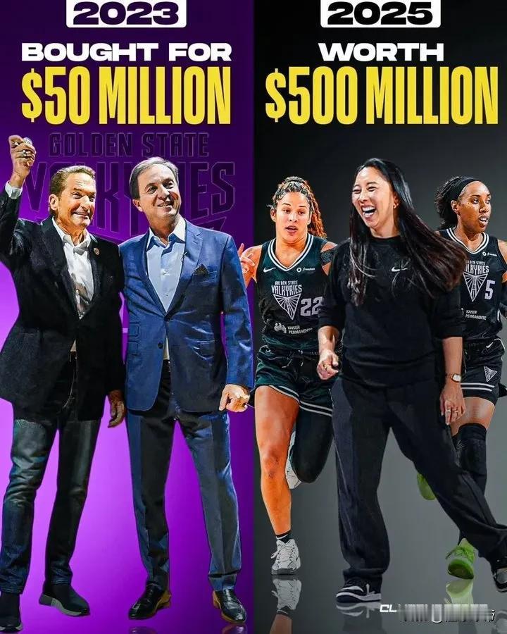 NBA的巴菲特，勇士老板拉科布5000万组建金州女武神2年后暴涨10倍！

20
