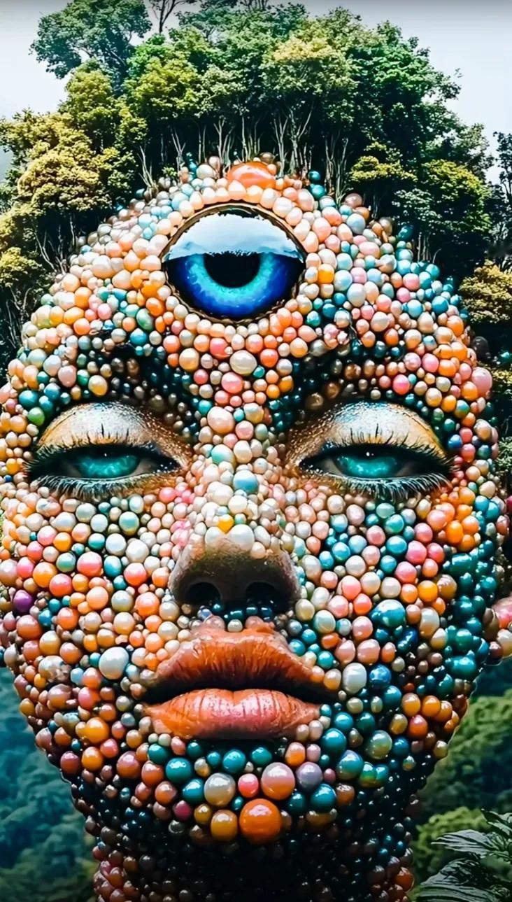超现实主义艺术，仿佛置身于五彩缤纷的梦幻世界！彩绘梦境 神奇浪漫的艺术