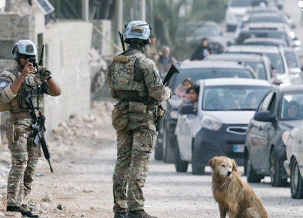 以色列军方发表声明称，过去24小时内，恐怖组织真主党的部分成员越过蓝线以北边界，