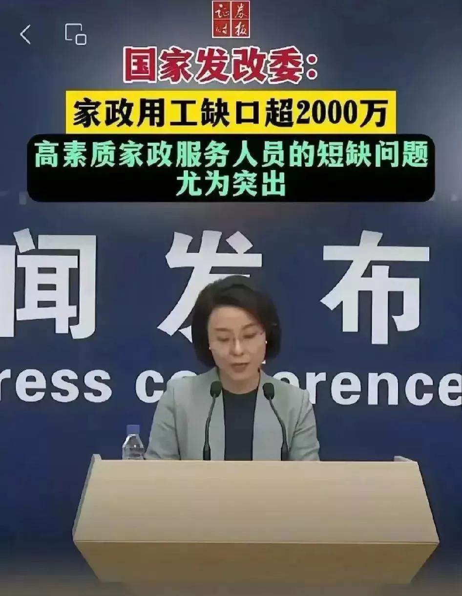 大学生毕业即失业，文凭贬值，家政服务缺口很大，多部门力推高校毕业生进入家政领域