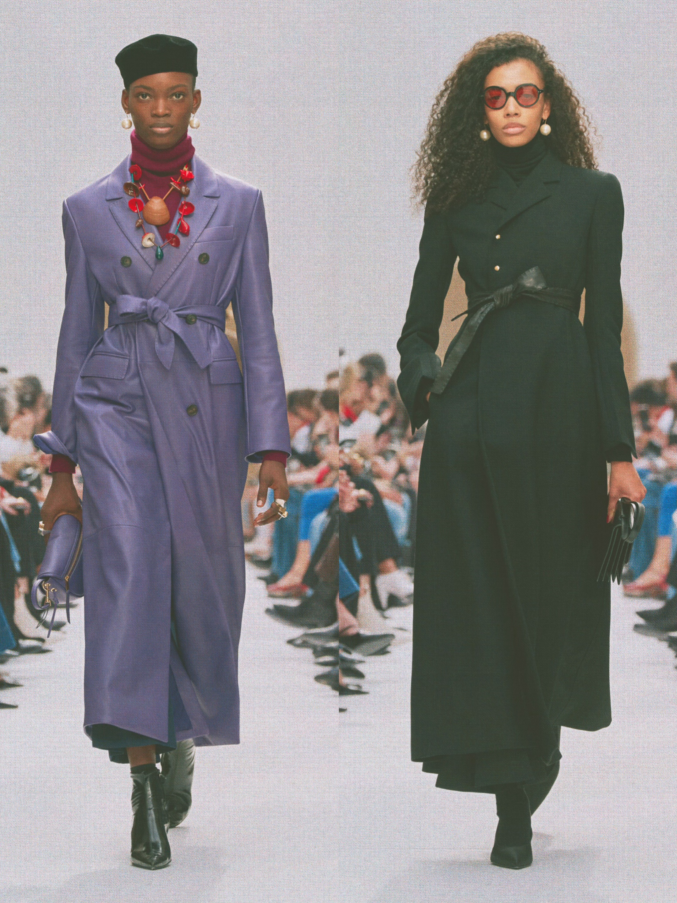 CELINE秀场细节满分CELINE HIVER 2026冬季时装系列，是创意总