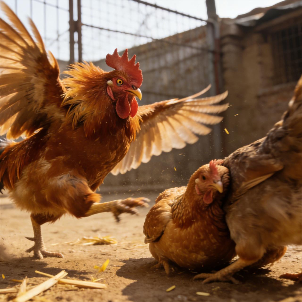 离谱护短！吉林公鸡为护妻“怒刚”闯入者，一招KO气场拉满

今日，吉林一位网友发