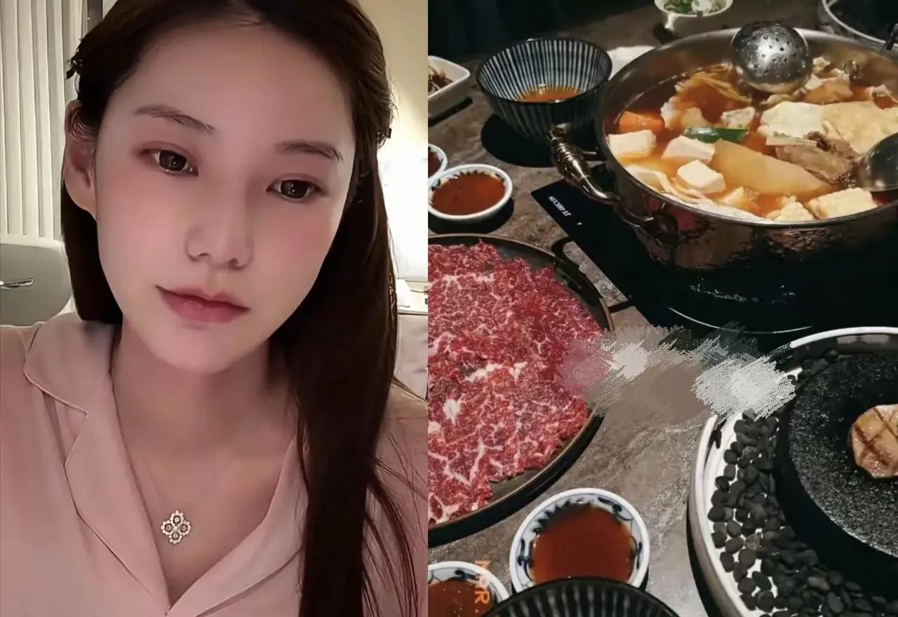 马筱梅绝对是个好母亲，刚出月子中心就和箖箖玥儿一起吃火锅
筱梅最近发了个日常，她