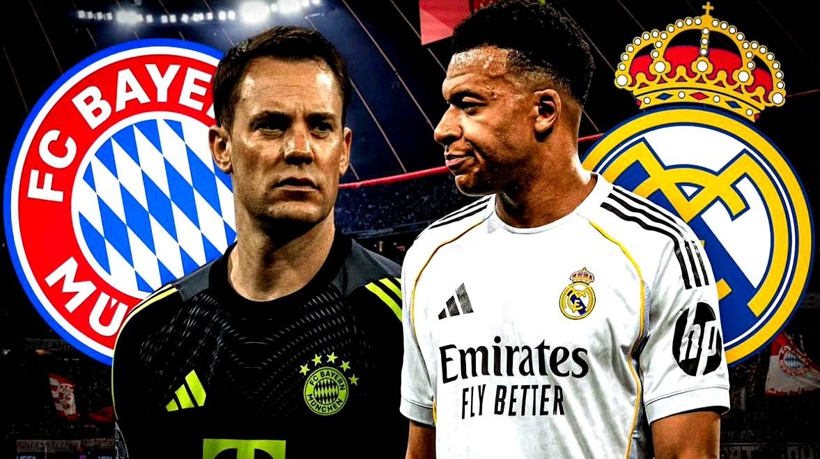 欧冠这夜，真是把人看傻了！皇马客场踢拜仁，前86分钟居莱尔梅开二度，姆巴佩也进球