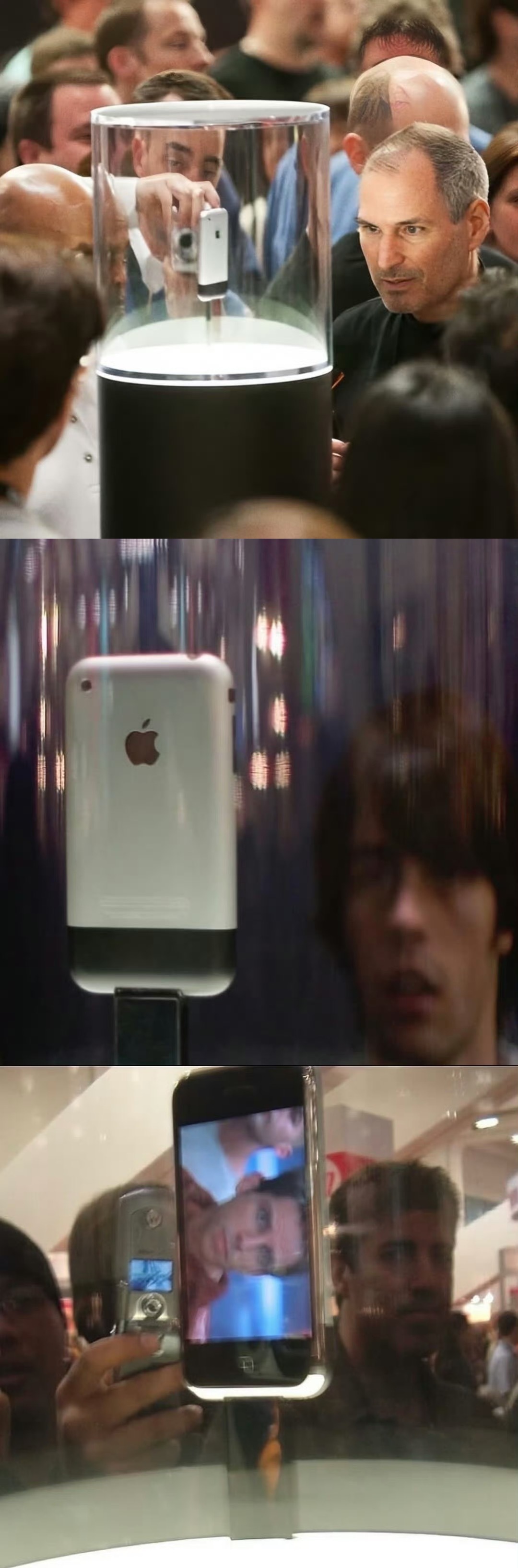 十年前大家第一次见到iPhone十年后的iPhone 17 Pro ​​​