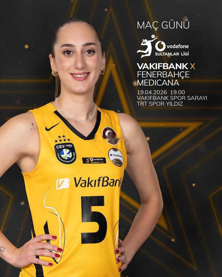 【比赛预告】2025-2026土耳其女排超级联赛冠亚军决赛第五回合对阵：瓦基弗银