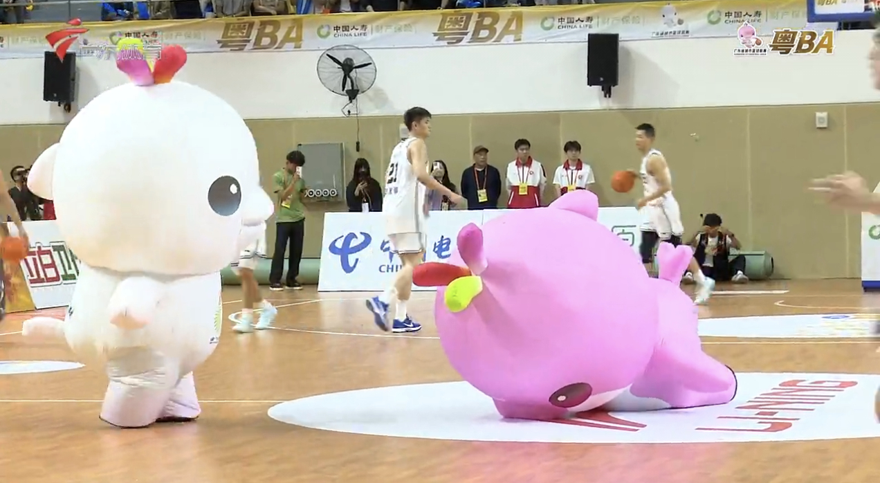 全运会吉祥物到粤ba上继续用～～有点意思粤ba