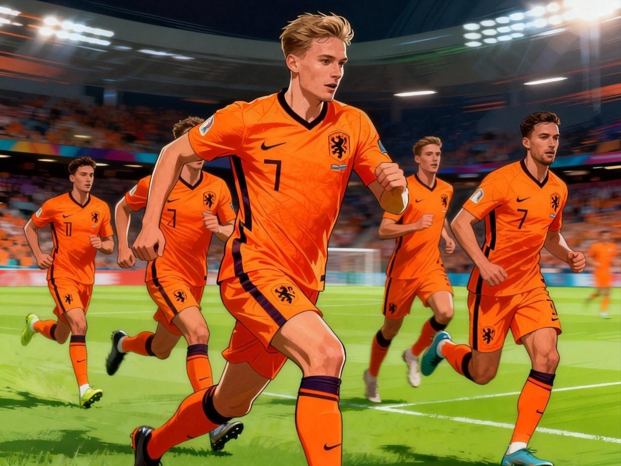 26年世界杯荷兰跟日本抽到了一组，我问荷兰客户布拉姆担不担心？没想到布拉姆笑着说