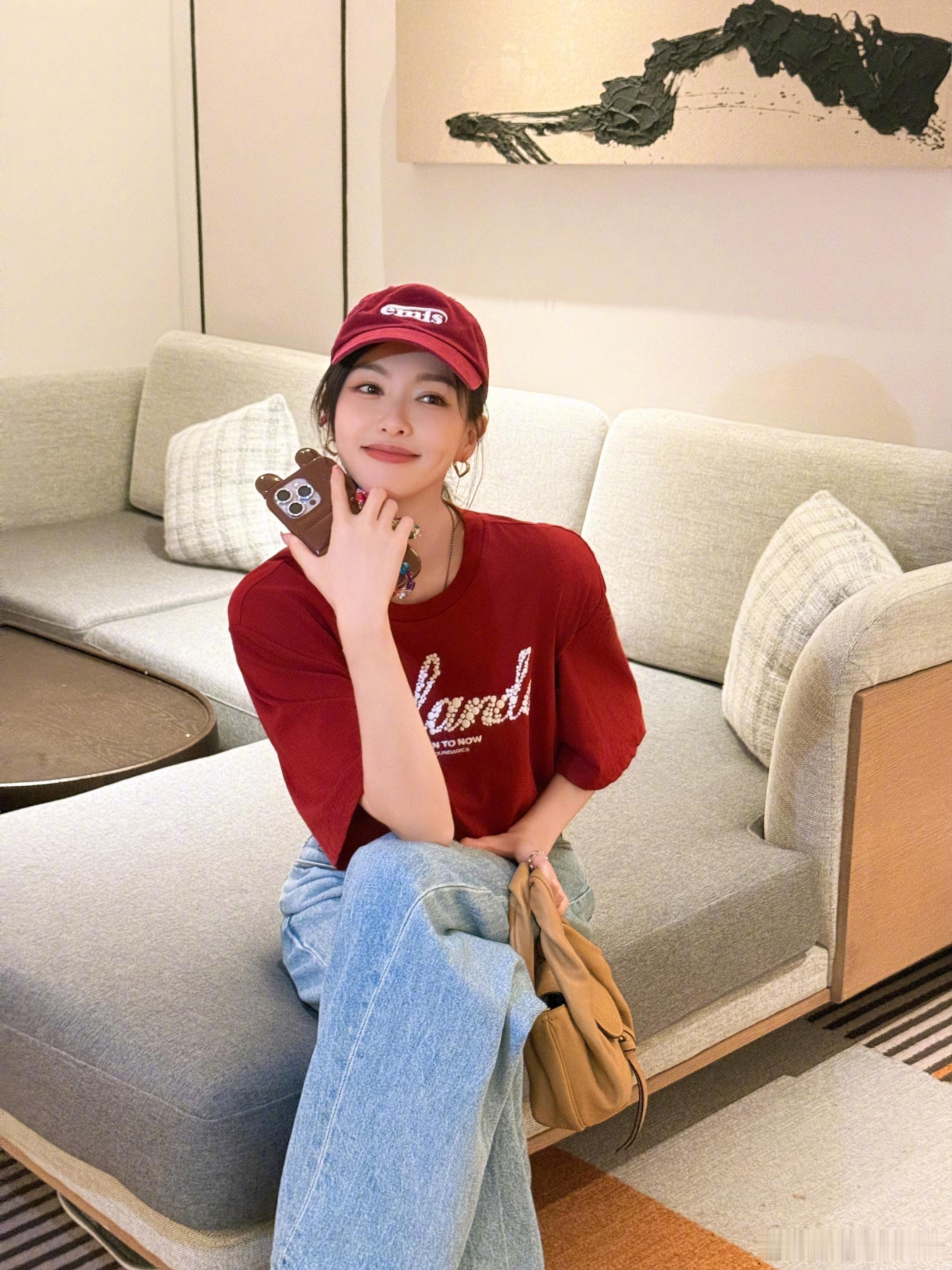 唐嫣是真的实实在在的少女感 ​​​