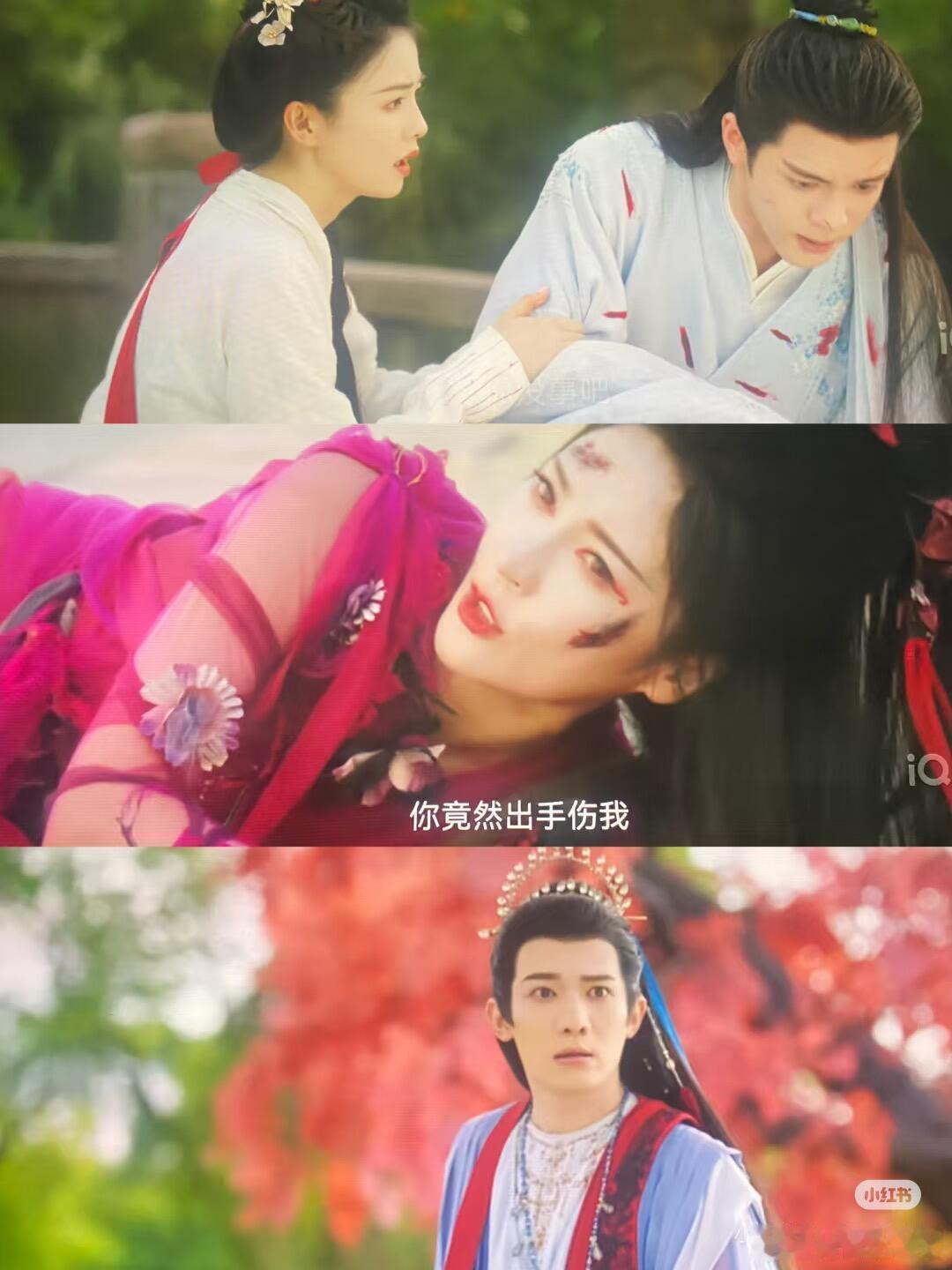 在《临江仙》的世界里，红莲与离陌宛如一体两面，阴阳两极。红莲之血满是灵草灵药的治