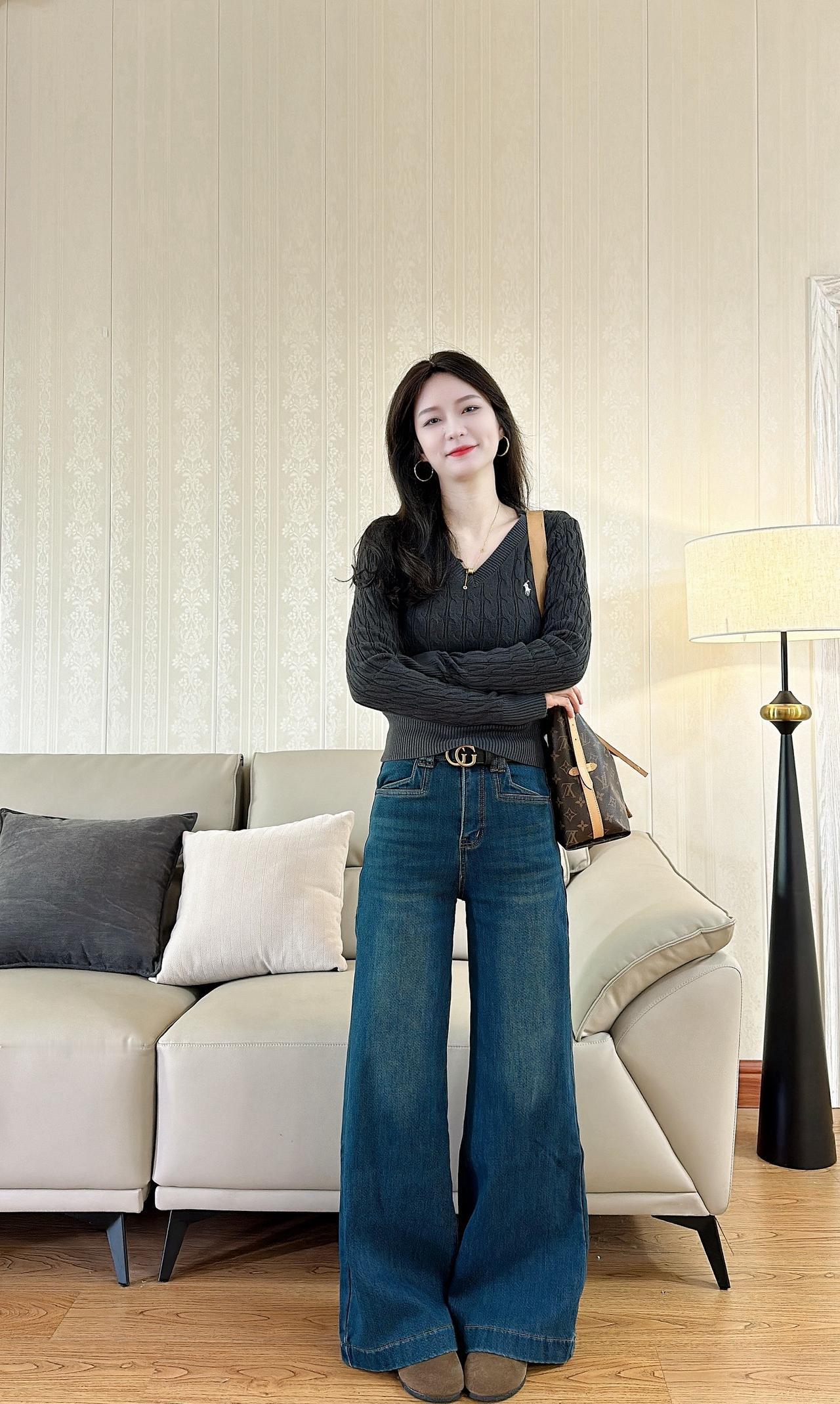 时间在过滤不属于你的东西人生终究不会圆满求而不得未必是遗憾韩系女装 冬季穿搭 牛