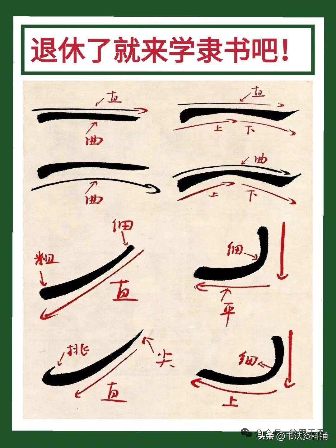 新手入门隶书，中老年朋友这样学最有效很多中老年朋友想练隶书，但总担心：手抖怎么办