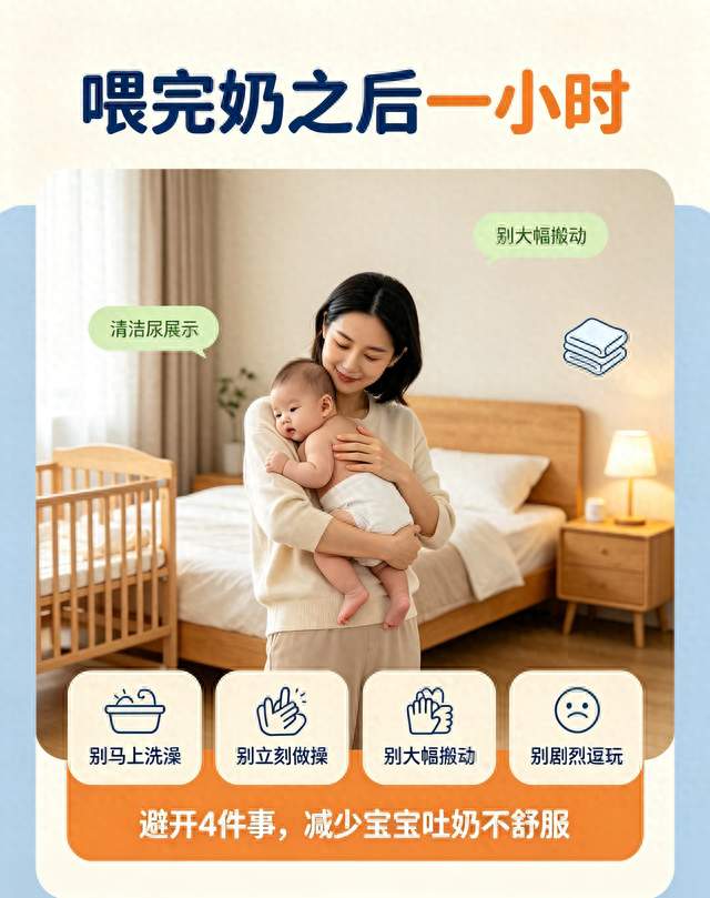 喂完奶之后一小时，不要做这4件事，很多新手爸妈天天在犯