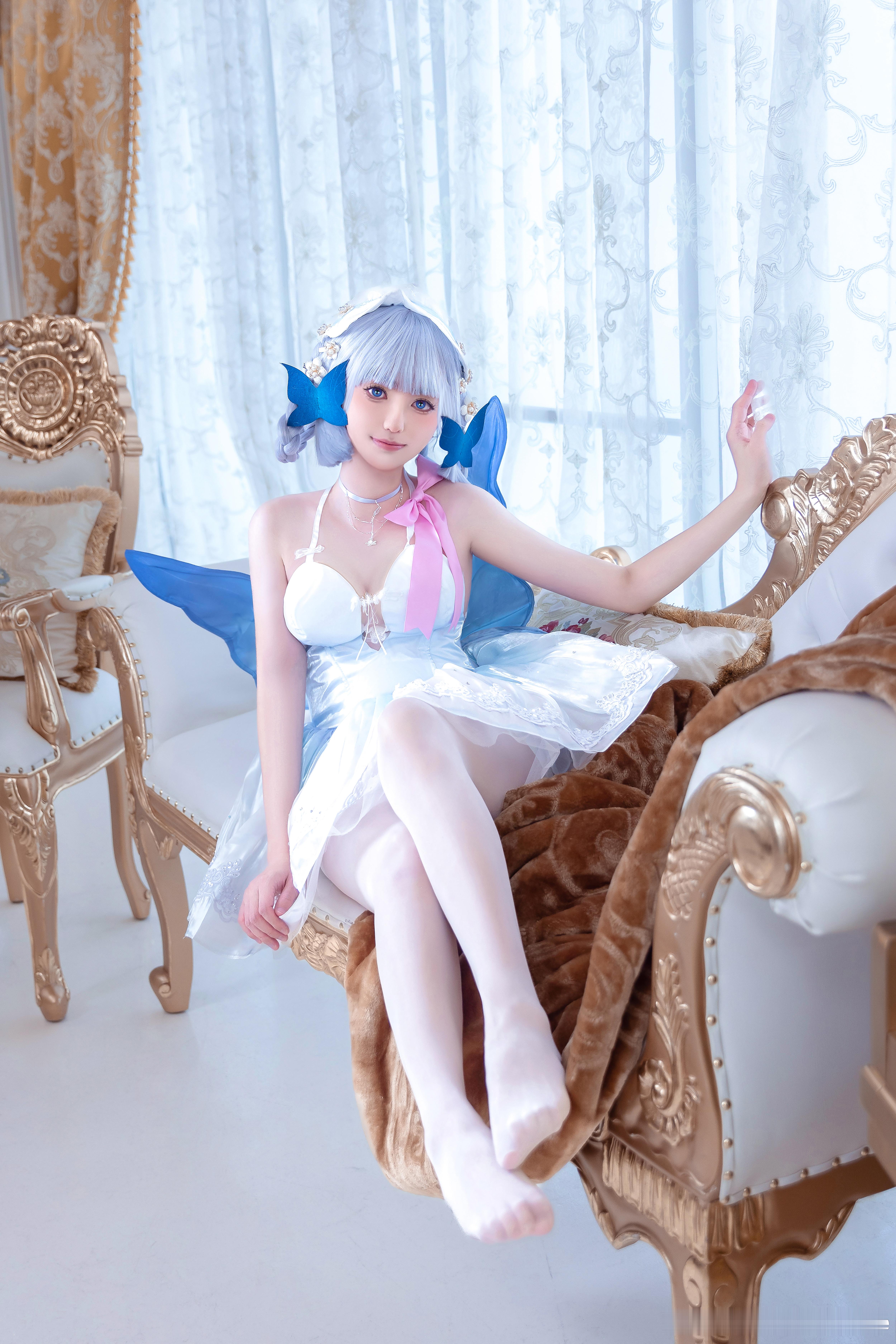 #原神[超话]##次元大赏##cosplay##神里绫华##芭蕾##绫# 周末这