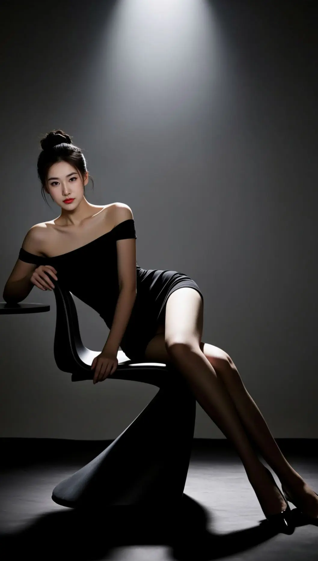 AI酷感暗黑写真  ai创作