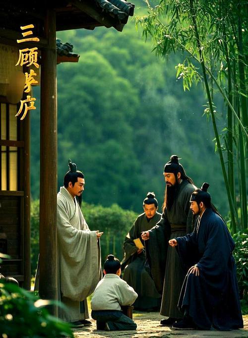 三顾茅庐——刘备请诸葛亮的故事（完整版）

在很久很久以前的东汉末年，天下大乱，