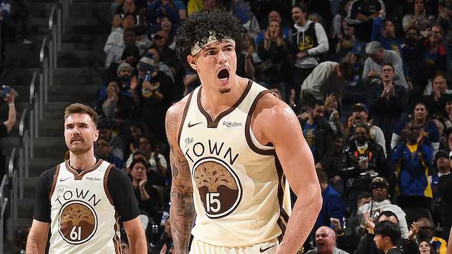 金州勇士与前锋吉·桑托斯达成一份三年1500万美元的续约合同，合同最后一年（20