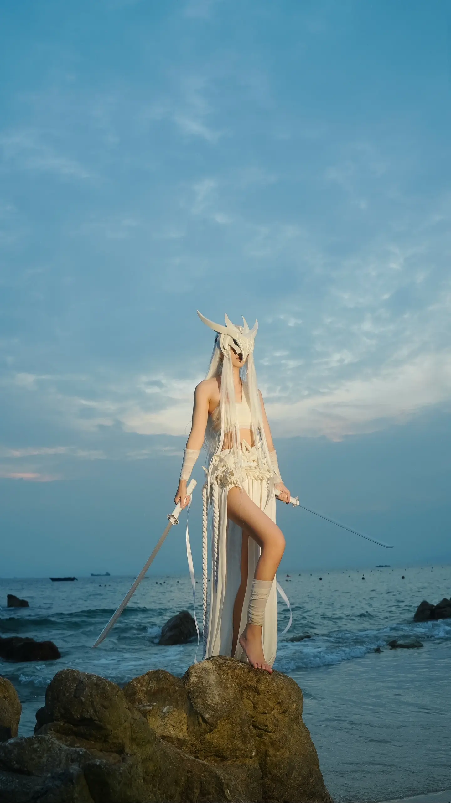 白永恩与大海的适配度白毛