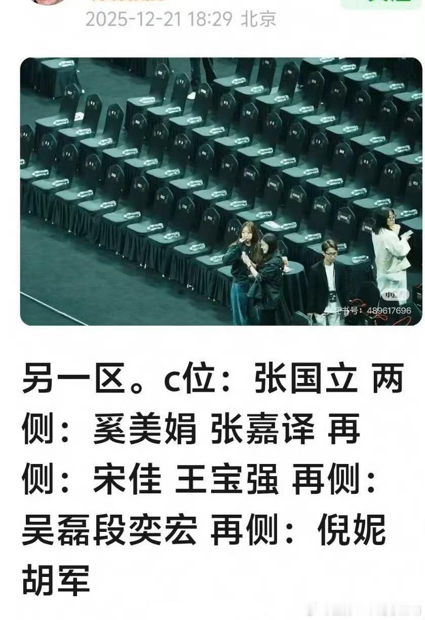 这么看这一区的咖位更大些，吴磊更是唯一年轻演员 