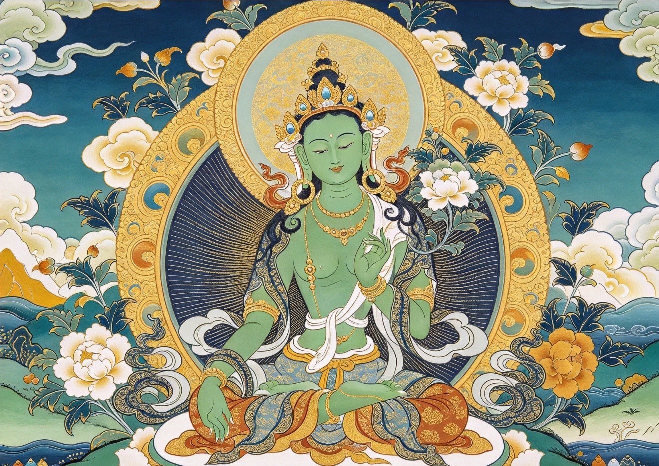 若不回头，谁为你救苦救难！如能转念，何须我大慈大悲。 ​​​