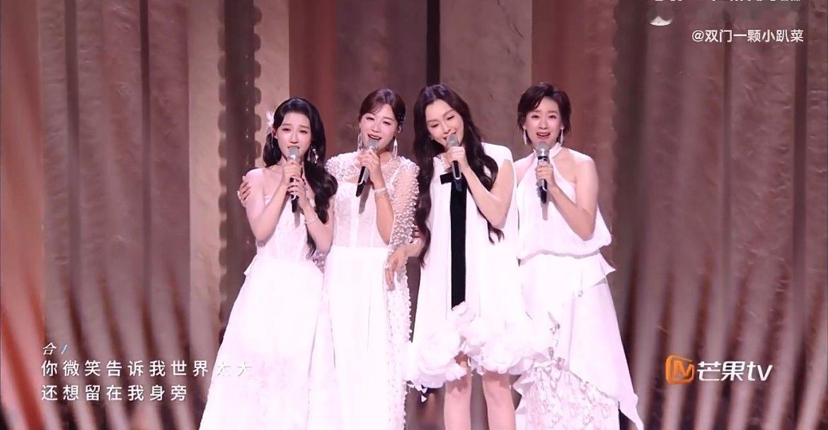 叶一茜 不愧是超女 多年沉淀唱功更上一层楼，《城北的花》里表现松弛又专业，不愧是