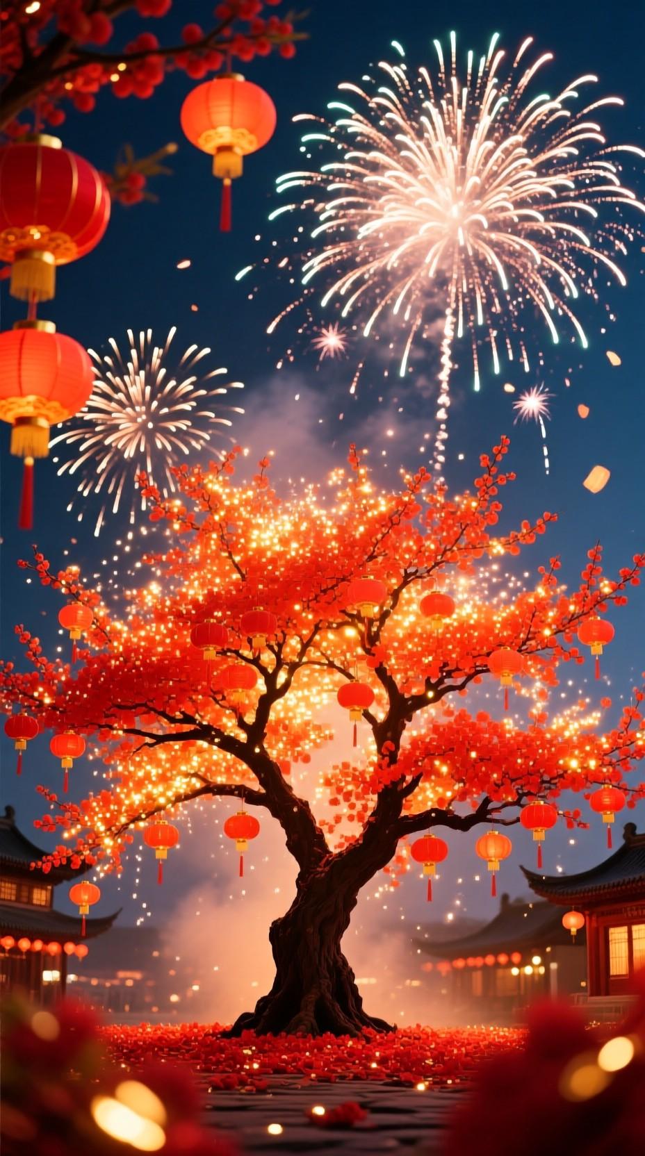 上联：冰天雪地送冬去，请您来下联下联：火树银花迎春来