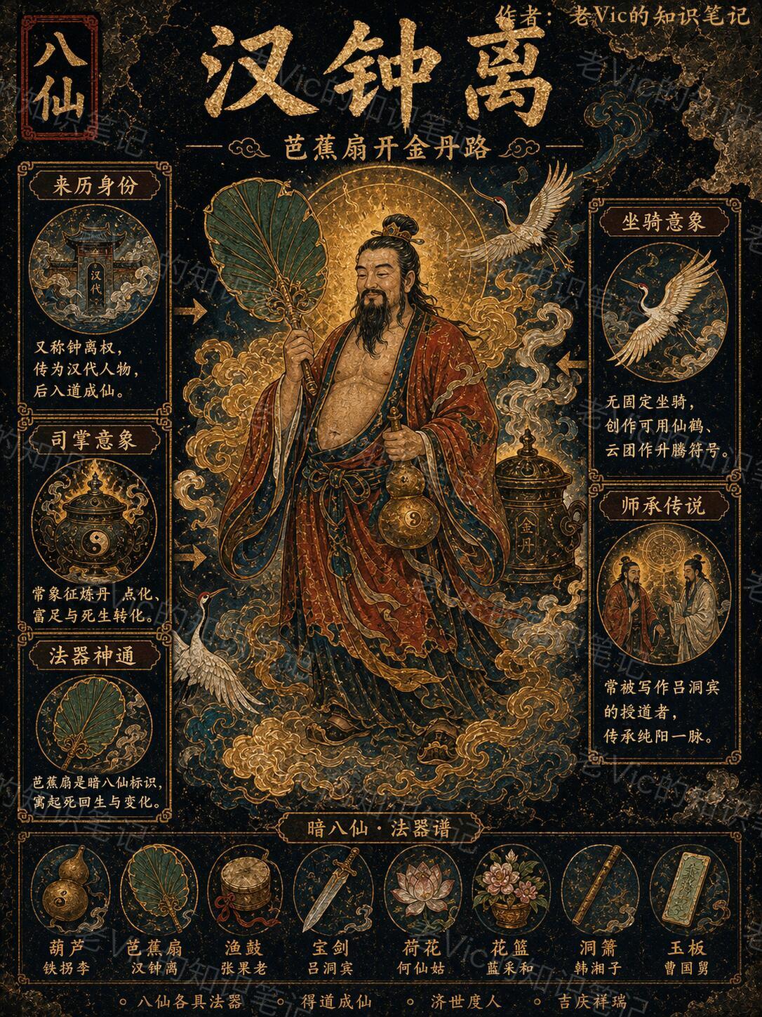 八仙神话故事与出处热搜ai创作激励大赛
