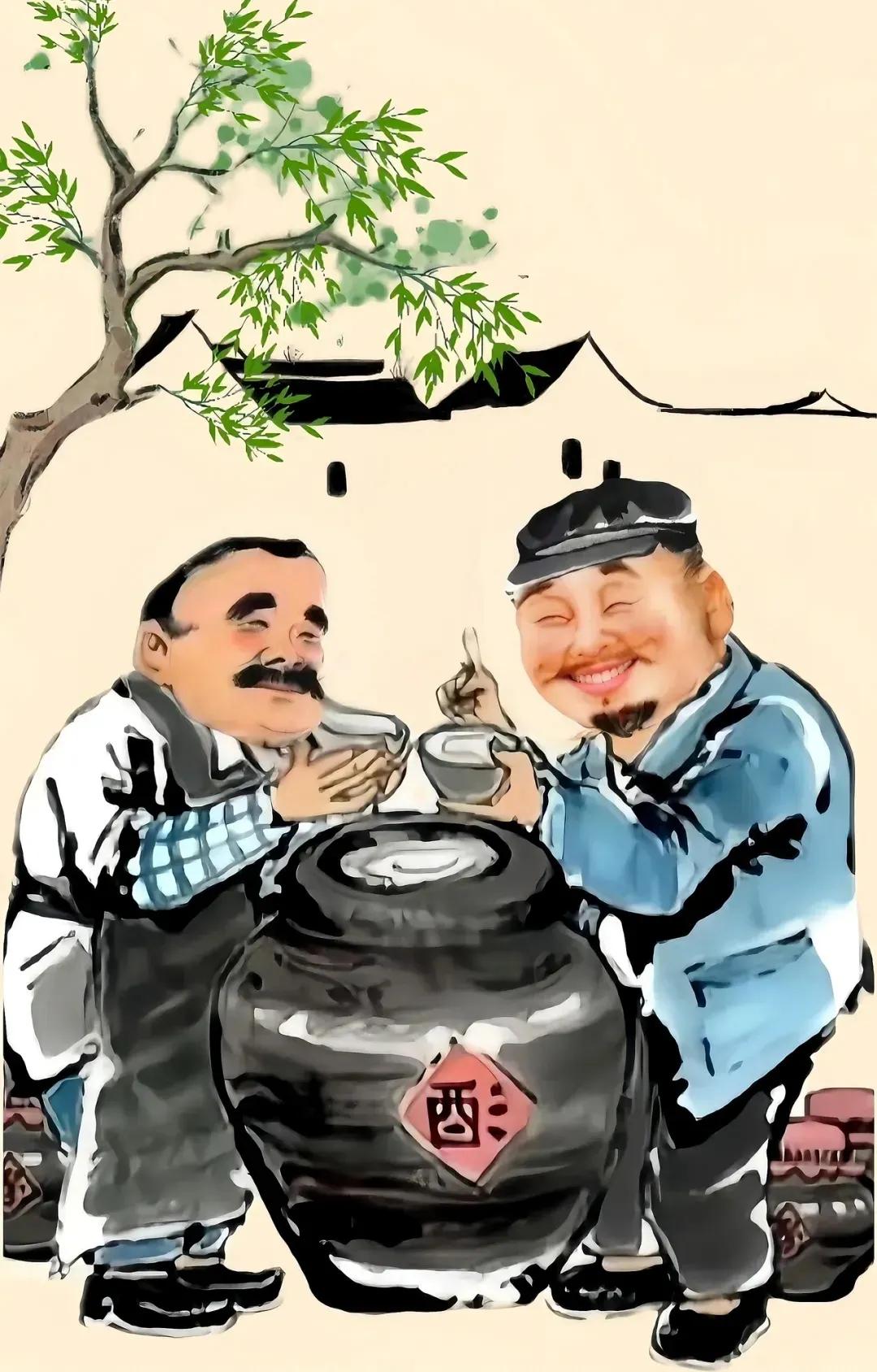 朋友情谊如酒，越喝越是上头。
 要的就是畅快，千万别问来由。