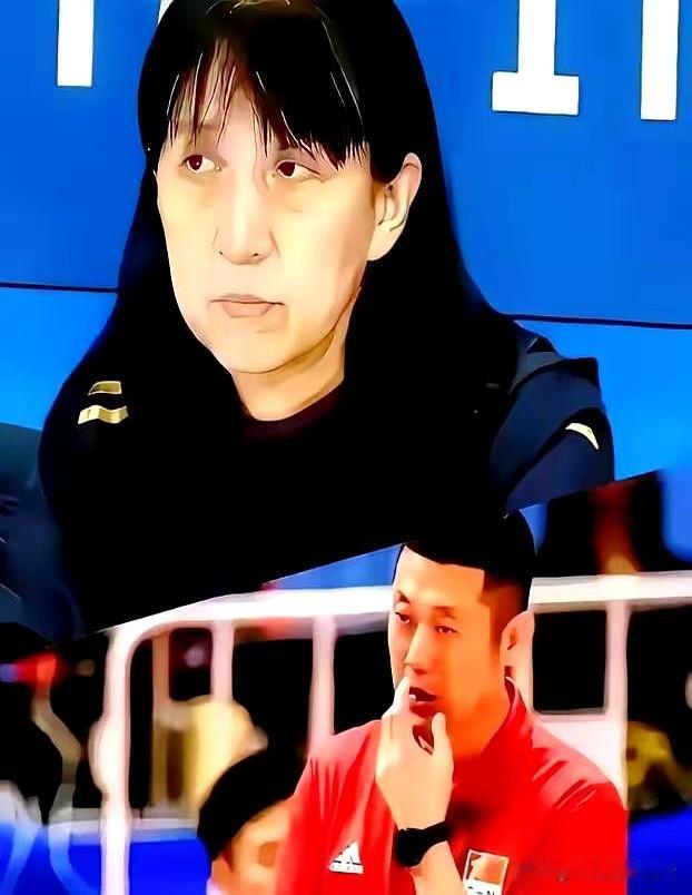 决赛夜，哨声刚落，解说席的人却迈上颁奖台，惠若琪那一步把全场拉满。
赖亚文、赵勇