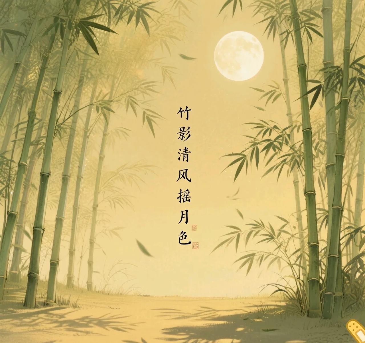 下联：花香鸟语醉春声

赏析：此联以“花香鸟语”对“竹影清风”，声色相衬，春意盎