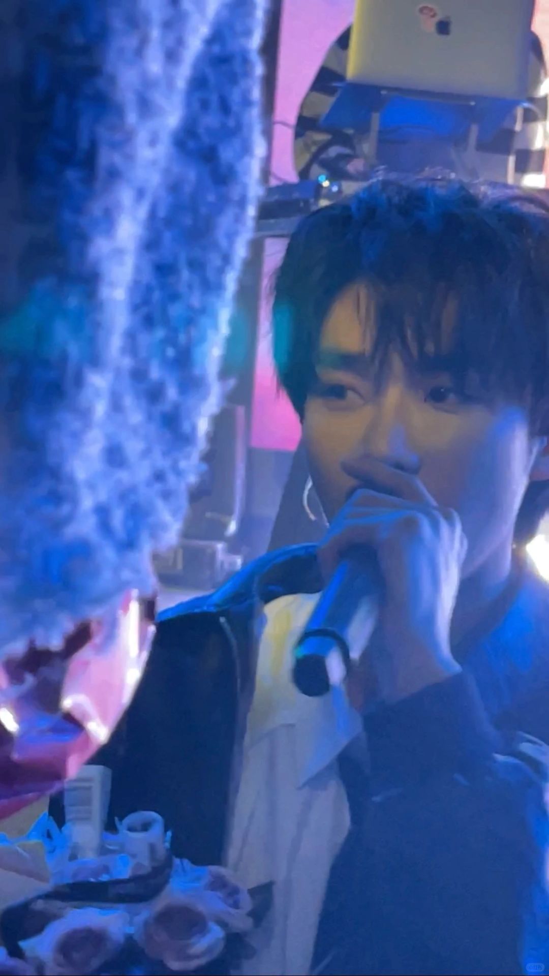 第一次给小酷送花！