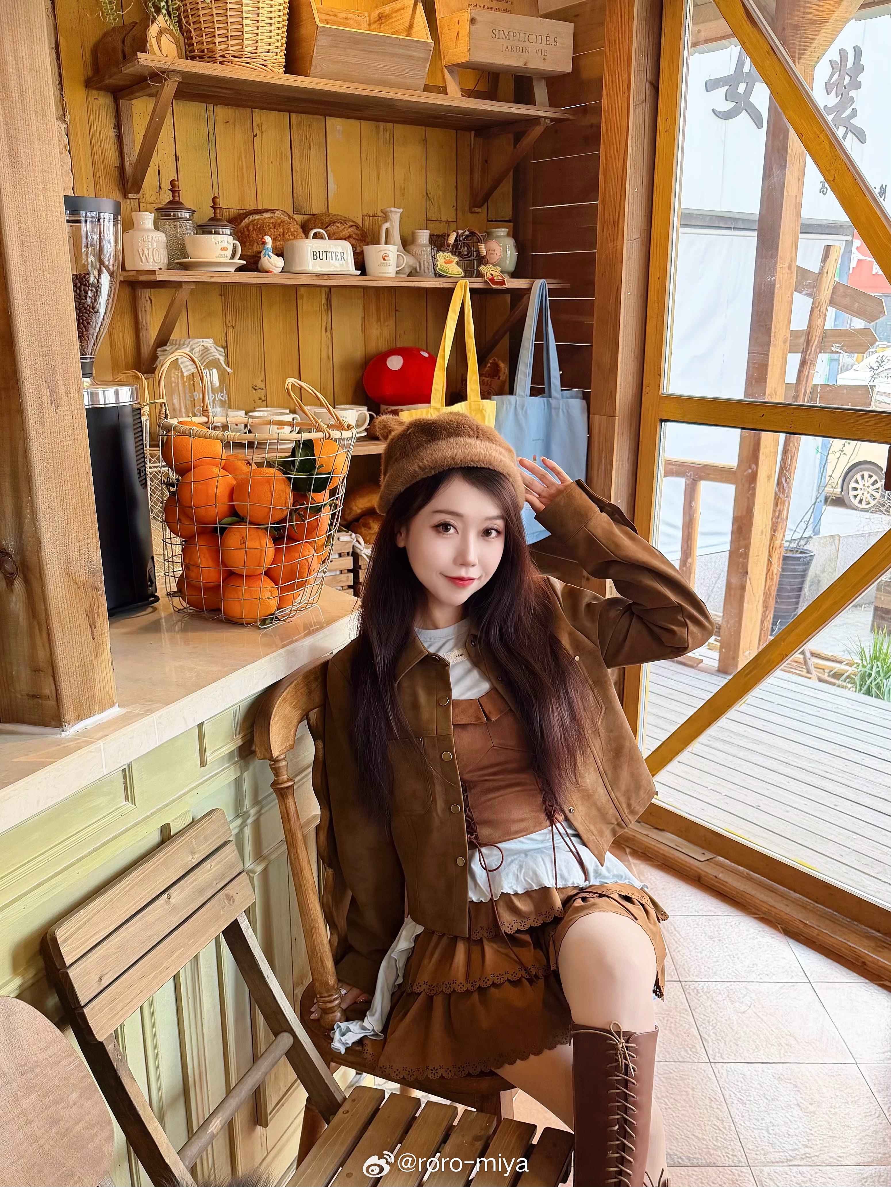 🥐面包脑袋 🥨 ꒱今日穿搭(ootd) 青岛·guguday农场餐厅