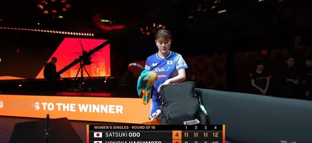 大藤沙月4比0战胜桥本帆乃香 晋级WTT香港总决赛女单八强乒乓球女乒 WTT香港