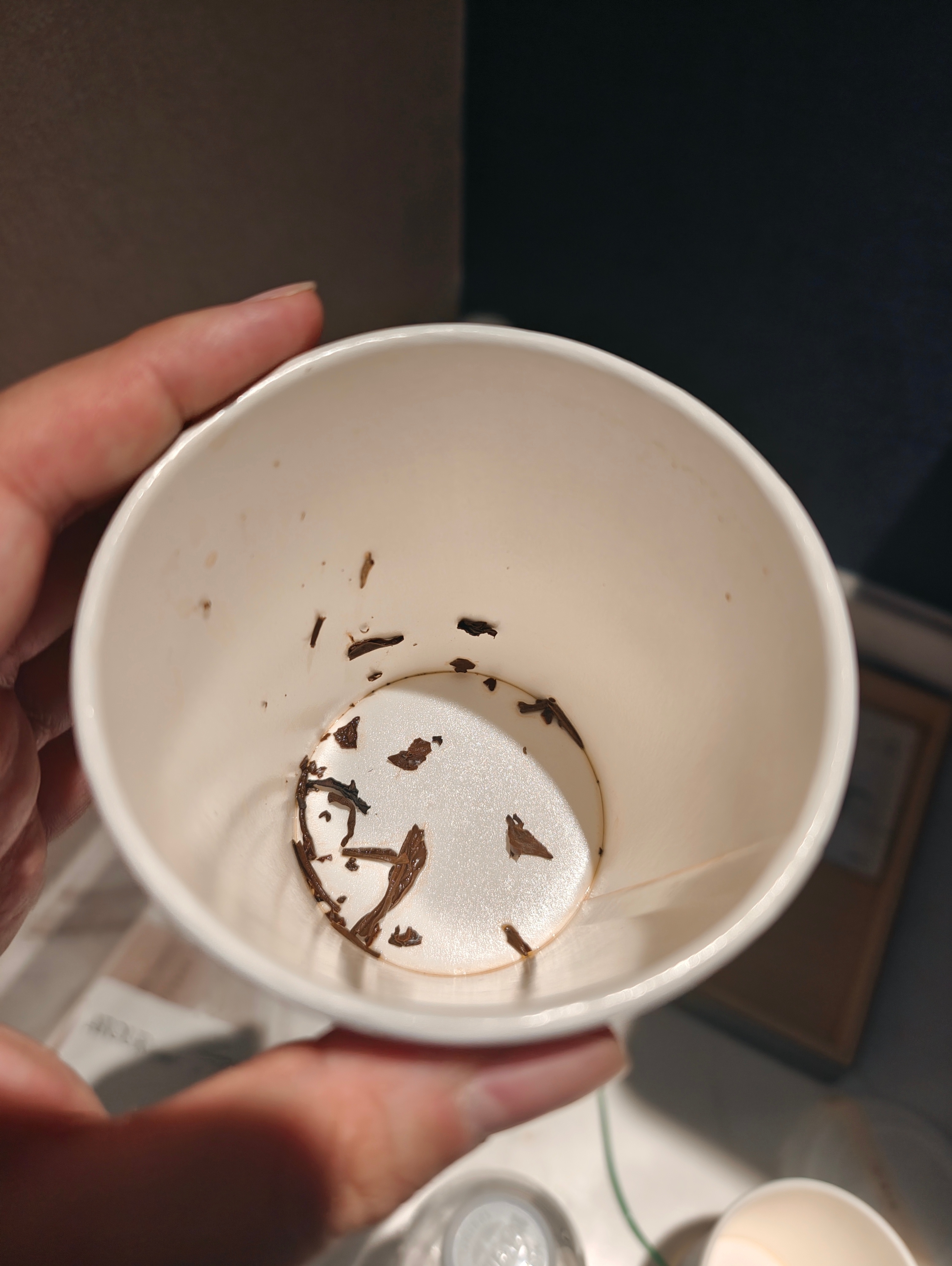 亚朵的茶包居然是整片的茶叶，而不是粉末状的“西式便携茶”挺不错的，也不知道是心理