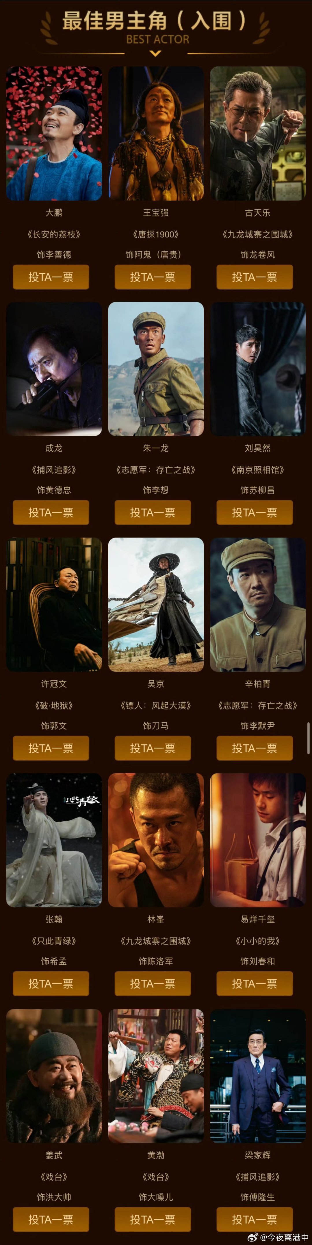 感觉是沈腾没报名吧，不至于这种初选都不给进 