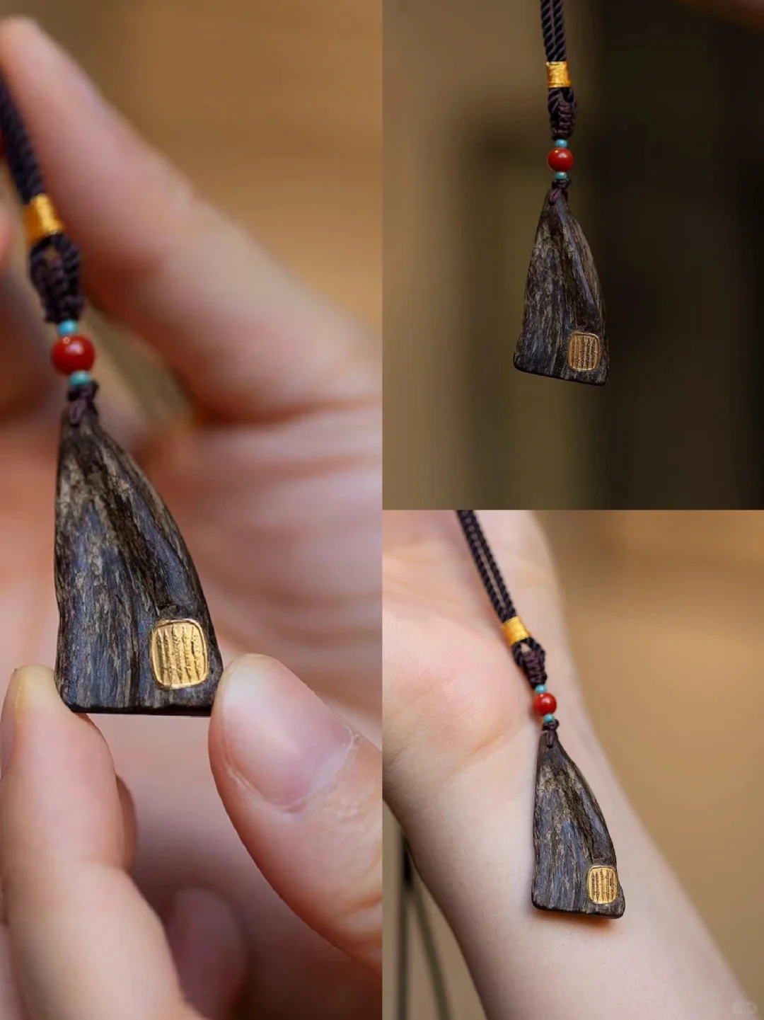 好看的吊坠，夏天必备 沉香【五条经文】❤️❤️