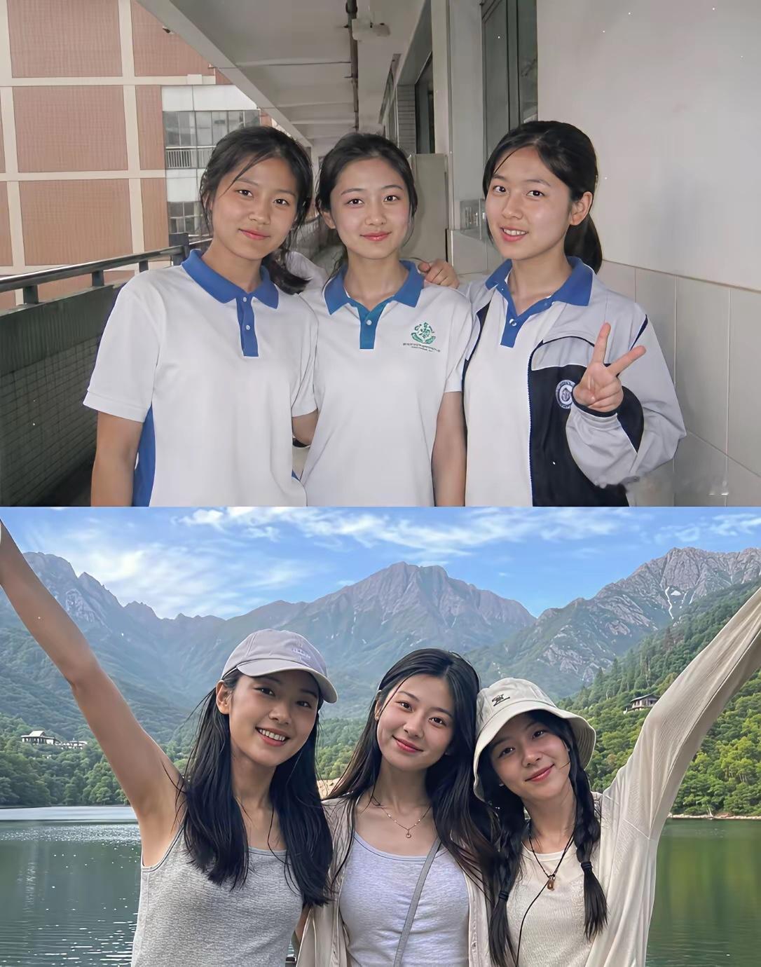 女大十八变，越变越好看。 