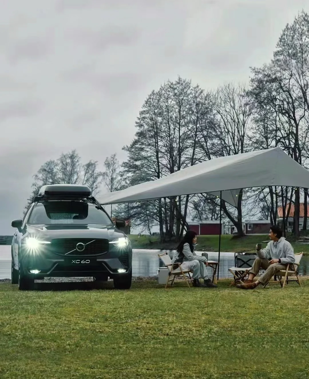 🚗沃尔沃XC60，家庭露营的“安全卫士”