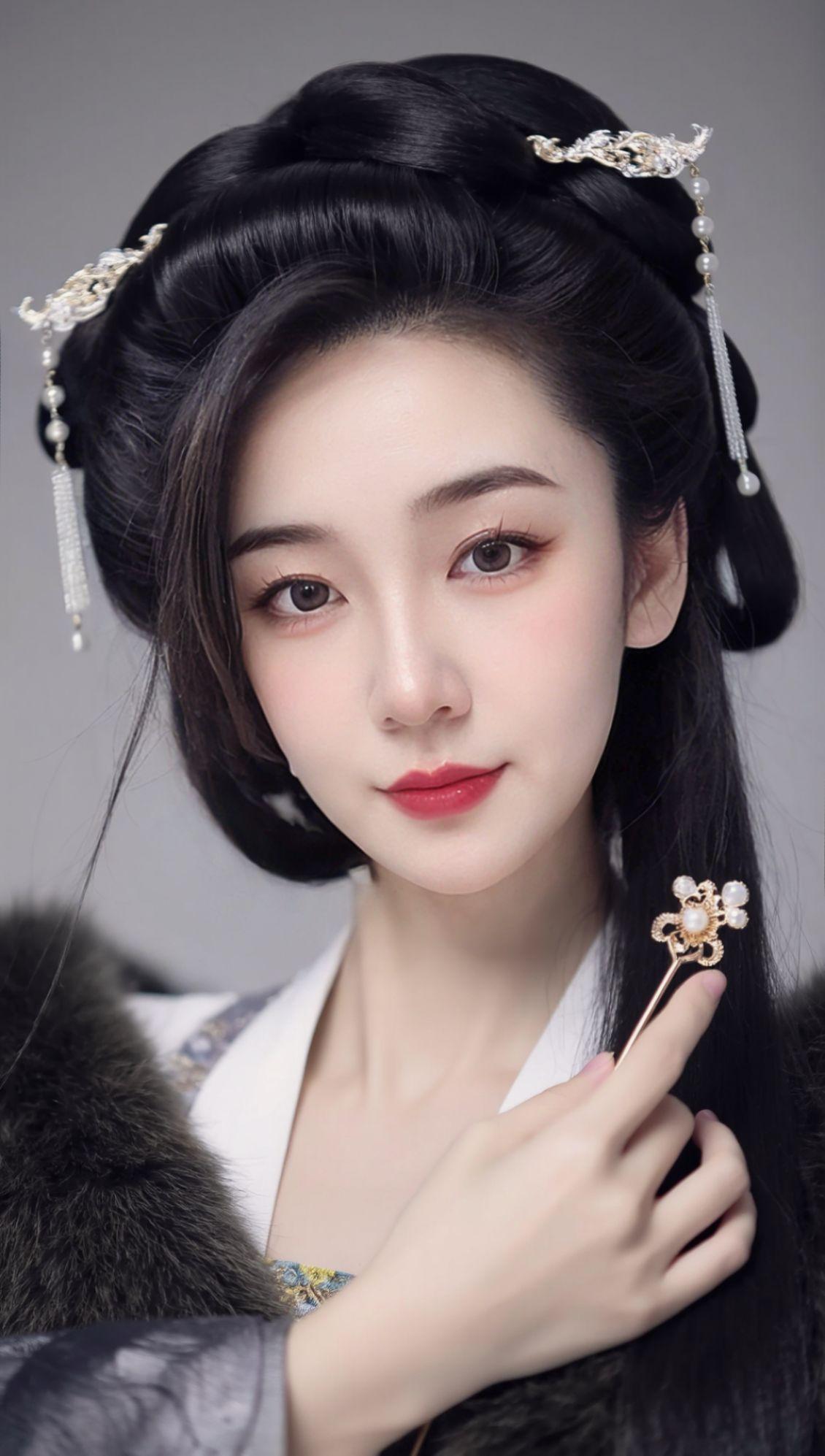AI中式簪饰图