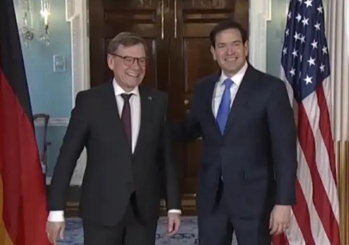 论搪塞推委的功夫欧洲国家还是技高一筹，在G7外长峰会上面对卢比奥就欧洲盟友不肯帮