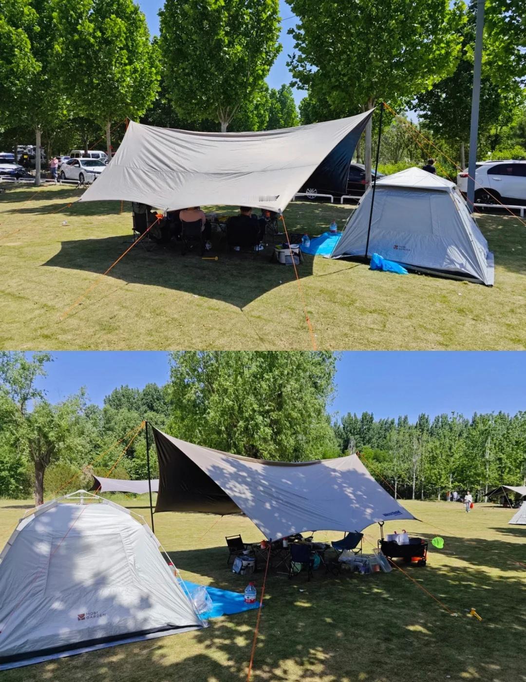 关于选帐篷天幕要知道的那些事儿
最近总刷到说快撑帐比较省事的，刚好普通天幕和快撑