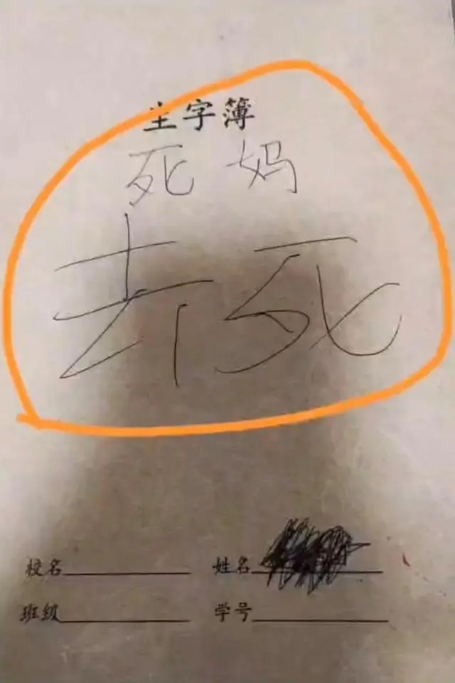 #老师让课代表在全班作业本上写脏话# 新余市高新区社会管理局教育（体育）口一名工