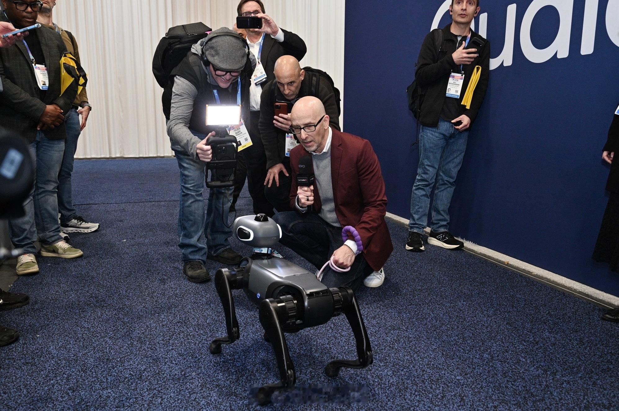 vbot超能机器狗CES2026这一次的CES，成为了AI、芯片、智能驾驶、具身